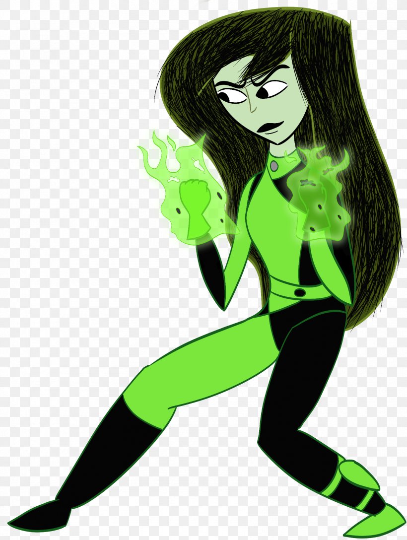 Shego Dr. Drakken Villain DeviantArt, PNG, 1676x2224px, Watercolor, Cartoon, Flower, Frame, Heart Download Free