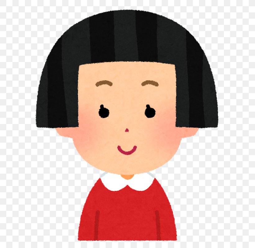 Bob Cut Child Hair いらすとや, PNG, 705x800px, Watercolor, Cartoon, Flower, Frame, Heart Download Free