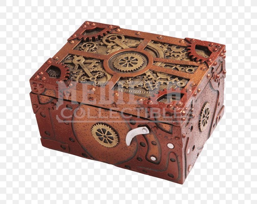 Clockwork Box Steampunk Jewellery Casket, PNG, 653x653px, Clockwork, Box, Casket, Clock, Clockwork Watch Download Free