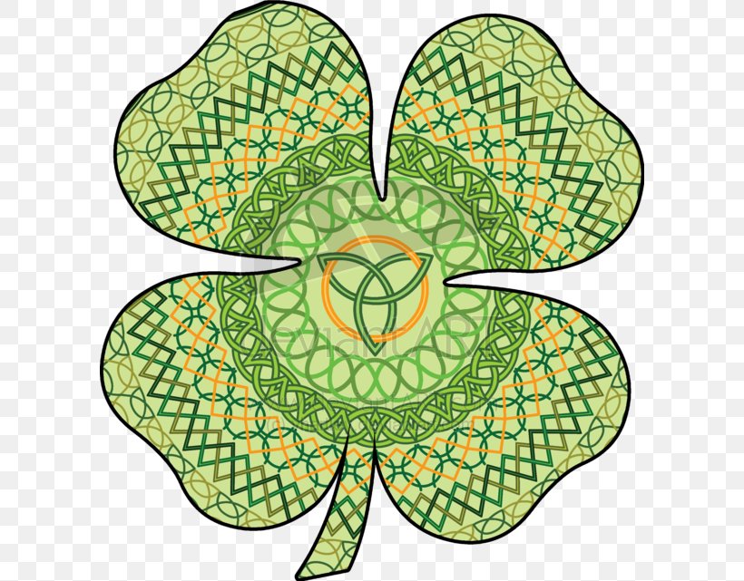 Four-leaf Clover Celts Shamrock Celtic Art, PNG, 600x641px, Fourleaf Clover, Area, Celtic Art, Celtic Knot, Celts Download Free