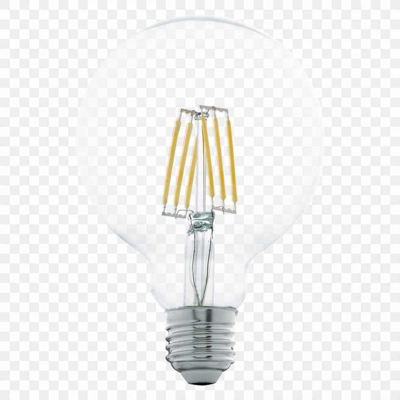 Incandescent Light Bulb LED Lamp LED Filament Edison Screw, PNG, 2500x2500px, Light, Edison Screw, Eglo, Electrical Filament, Incandescent Light Bulb Download Free