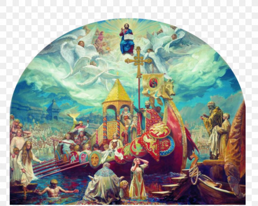Christianization Of Rus Kievan Rus' Day Of The Baptism Of Rus Chersonesus, PNG, 1000x800px, Christianization Of Rus, Amusement Park, Art, Artwork, Baptism Download Free