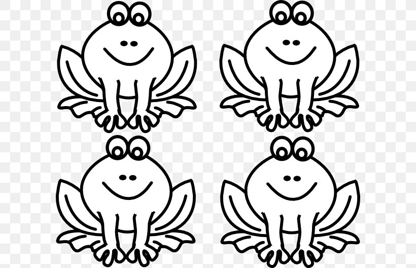 Clip Art Frog Drawing Graphics Image, PNG, 600x528px, Frog, Area, Art, Black, Black And White Download Free