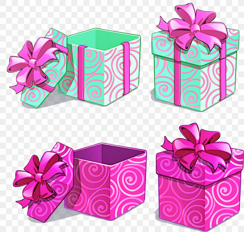 Gift Wrapping Party Favor Pink Present Wedding Favors, PNG, 1280x1219px, Gift Wrapping, Baking Cup, Box, Magenta, Party Favor Download Free
