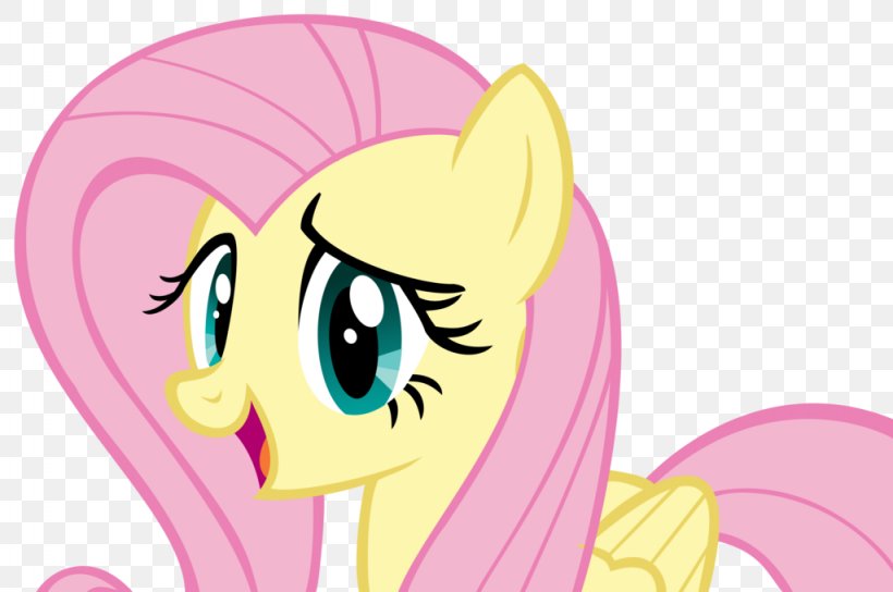 Pony Fluttershy Horse, PNG, 1024x680px, Watercolor, Cartoon, Flower, Frame, Heart Download Free