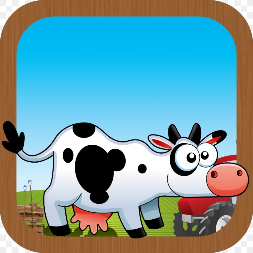 Dairy Cattle Taurine Cattle Domestic Pig Holstein Friesian Cattle, PNG, 1024x1024px, Dairy Cattle, Cartoon, Cattle, Cattle Like Mammal, Dairy Cow Download Free