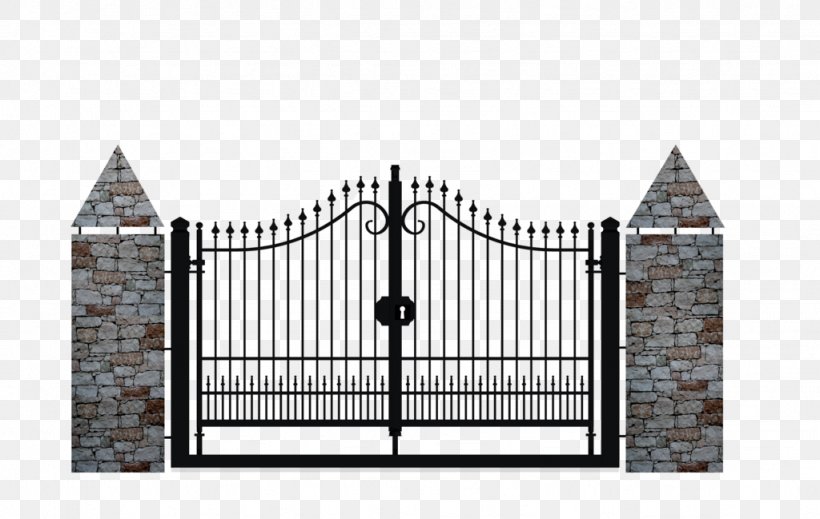 Fence Gate Wrought Iron Infisso, PNG, 1024x649px, Fence, Building, Door, Estate, Facade Download Free