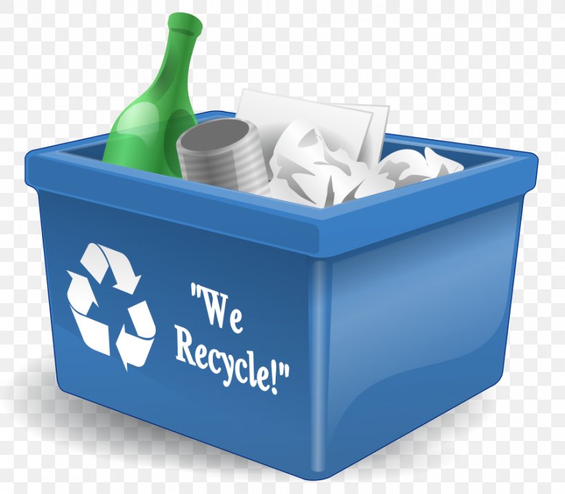 Recycling Bin Rubbish Bins & Waste Paper Baskets Clip Art, PNG, 900x788px, Recycling, Blue, Box, Brand, Drinkware Download Free