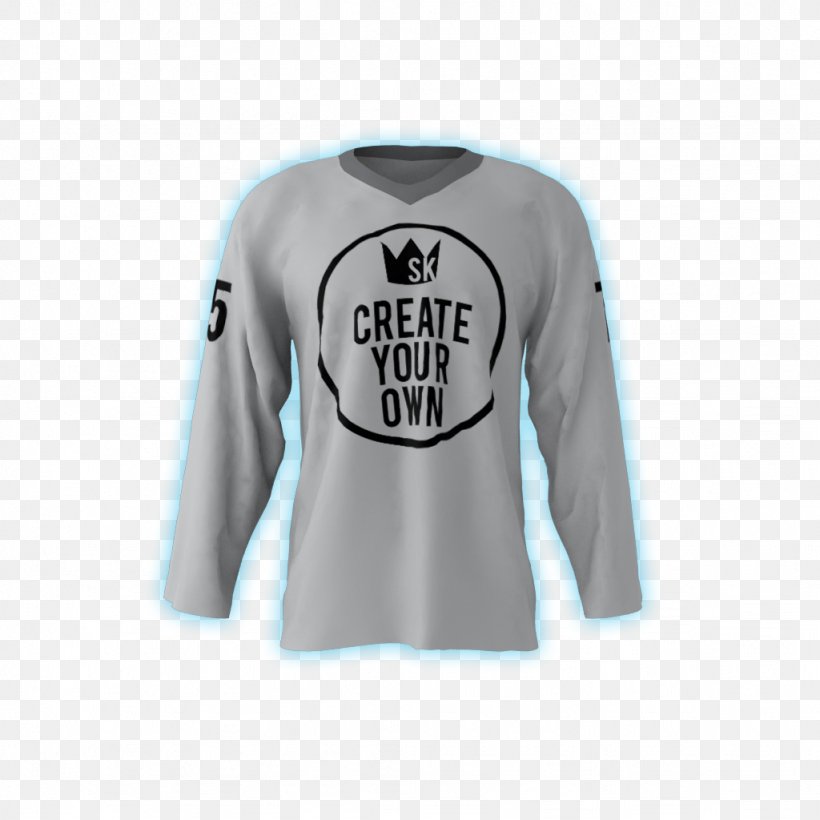 T-shirt Hockey Jersey Hoodie Sleeve, PNG, 1024x1024px, Tshirt, Active Shirt, Bluza, Brand, Clothing Download Free