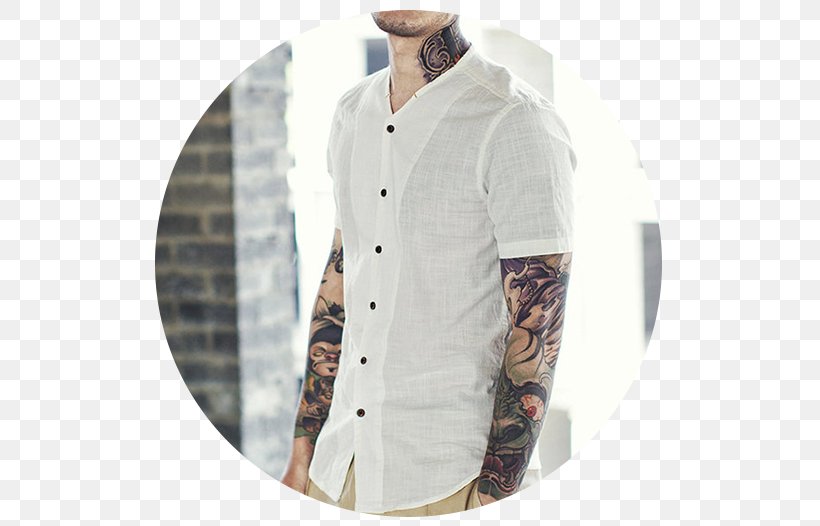 T-shirt Sleeve Dress Shirt Button, PNG, 516x526px, Tshirt, Button, Clothing, Collar, Cotton Download Free