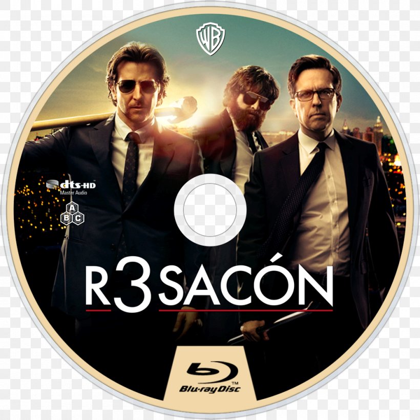 The Hangover Television Film Television Film Blu-ray Disc, PNG, 1000x1000px, Hangover, Bluray Disc, Brand, Cover Version, Dvd Download Free
