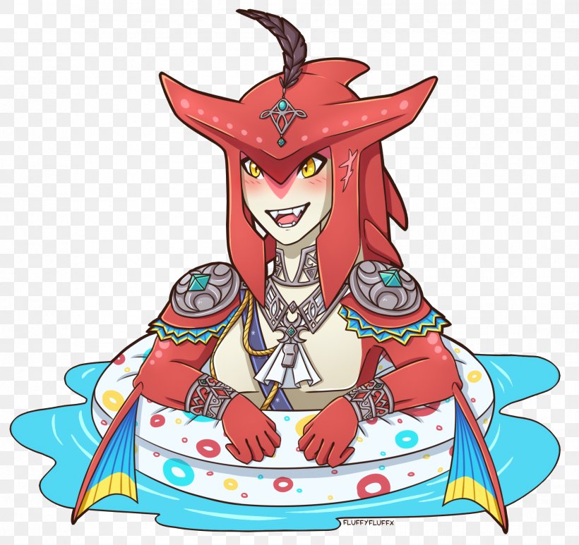The Legend Of Zelda: Breath Of The Wild Mipha Video Game Universe Of The Legend Of Zelda The Legendary Starfy, PNG, 1883x1777px, Legend Of Zelda Breath Of The Wild, Art, Artwork, Fictional Character, Flowering Plant Download Free