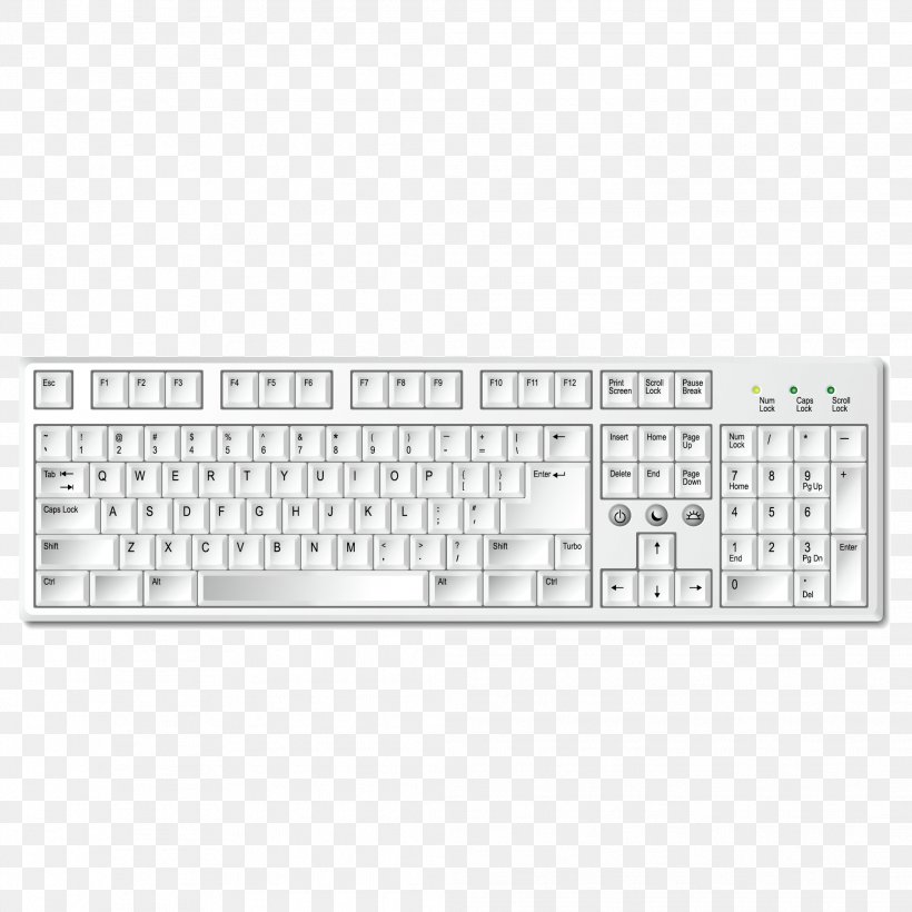 Computer Keyboard Laptop Download, PNG, 2083x2083px, Computer Keyboard, Black And White, Brand, Computer, Computer Monitor Download Free