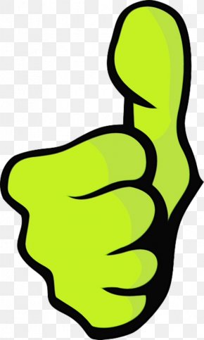 Yellow Finger - Emoticon PNG