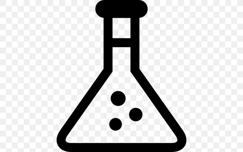 Laboratory Flasks Experiment Test Tubes, PNG, 512x512px, Laboratory Flasks, Beaker, Black And White, Chemistry, Experiment Download Free