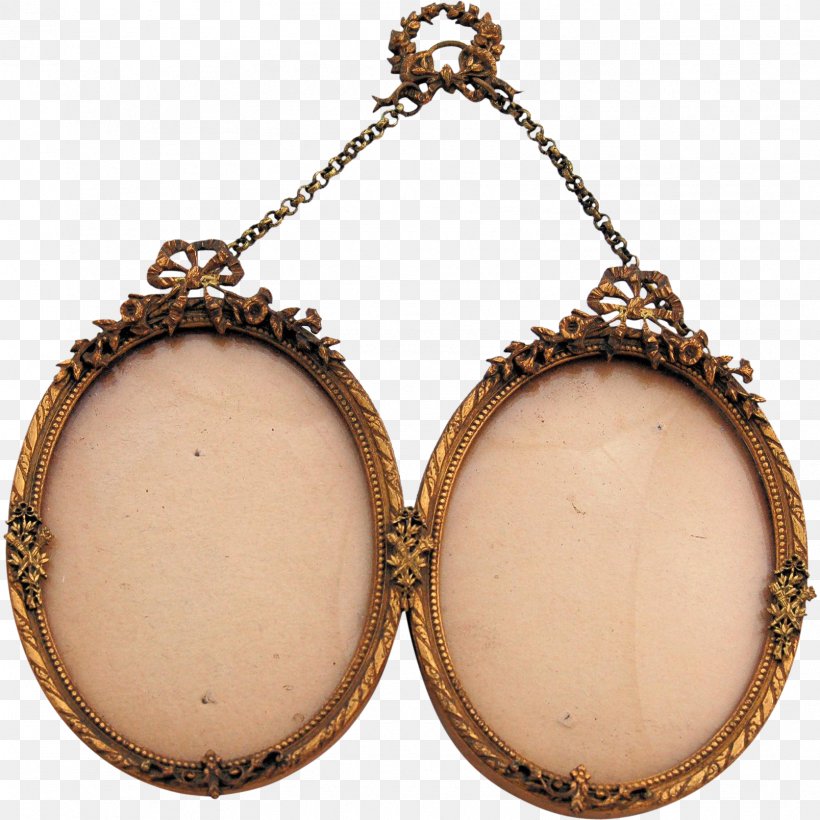 Picture Frames Oval Charms & Pendants Antique Jewellery, PNG