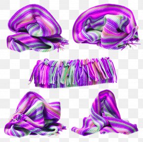 Winter Scarves Photos - Scarf Knitting Clip Art PNG