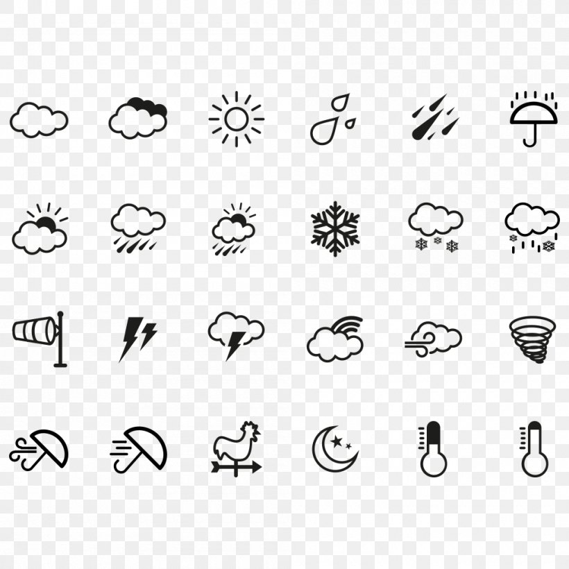 Zaozhuang Weather Forecasting Icon, PNG, 1000x1000px, Zaozhuang, Area, Black And White, Body Jewelry, Cloudburst Download Free