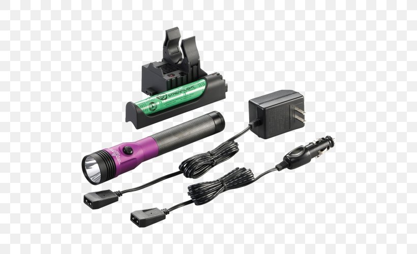 Battery Charger Streamlight Stinger LED HL Streamlight, Inc., PNG, 500x500px, Battery Charger, Alternating Current, Flashlight, Gogreen Power Gg11315rc, Hardware Download Free