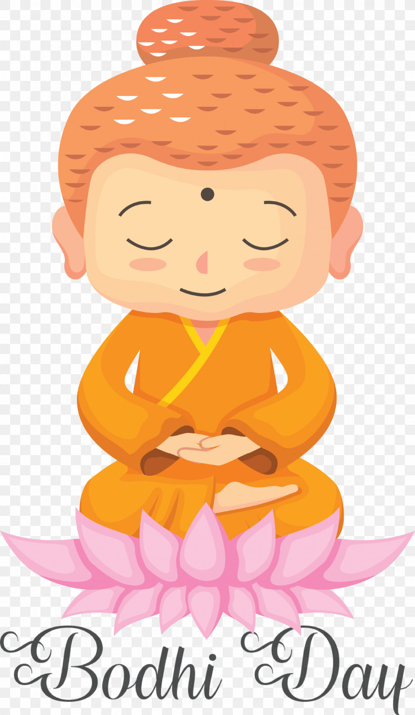 Bodhi Day Bodhi, PNG, 1739x3000px, Bodhi Day, Bodhi, Buddhist Monasticism, Cartoon, Meditation Download Free