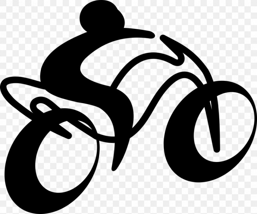 Motorcycle Helmets Car Bicycle Clip Art, PNG, 864x720px, Motorcycle Helmets, Artwork, Bicycle, Black And White, Bmx Download Free