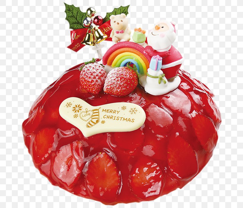 Strawberry Frozen Dessert Christmas Ornament Christmas Day, PNG, 696x700px, Strawberry, Christmas Day, Christmas Ornament, Dessert, Food Download Free