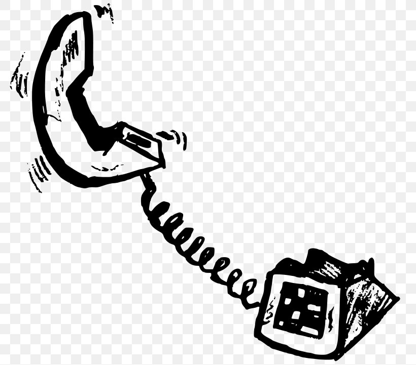 Telephone Line Telephone Call Clip Art, PNG, 800x721px, Telephone Line, Area, Automotive Design, Black, Black And White Download Free