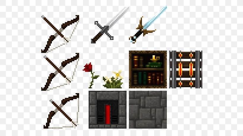 Minecraft Pixel Art Weapon, PNG, 587x460px, Minecraft, Armour, Bow, Bow And Arrow, Graph Paper Download Free