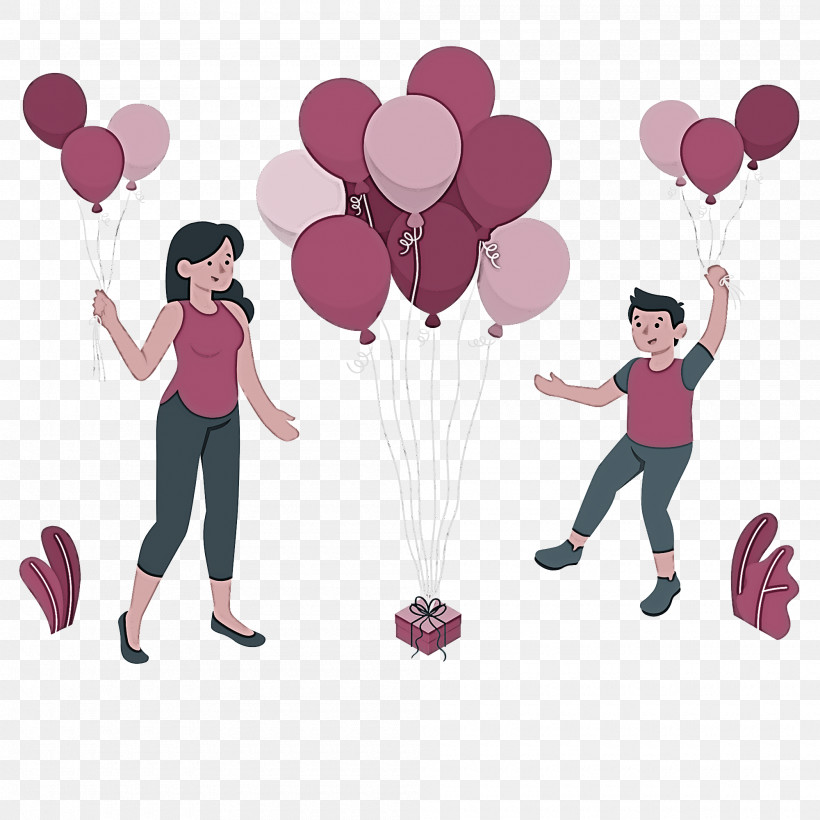 Party Celebration, PNG, 2000x2000px, Party, Animation, Balloon, Birthday, Cartoon Download Free