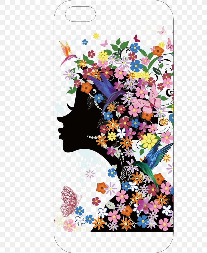 IPhone 6 Plus IPhone 4 IPhone 5s IPhone 7, PNG, 1549x1894px, Iphone 6 Plus, Art, Flora, Floral Design, Flower Download Free