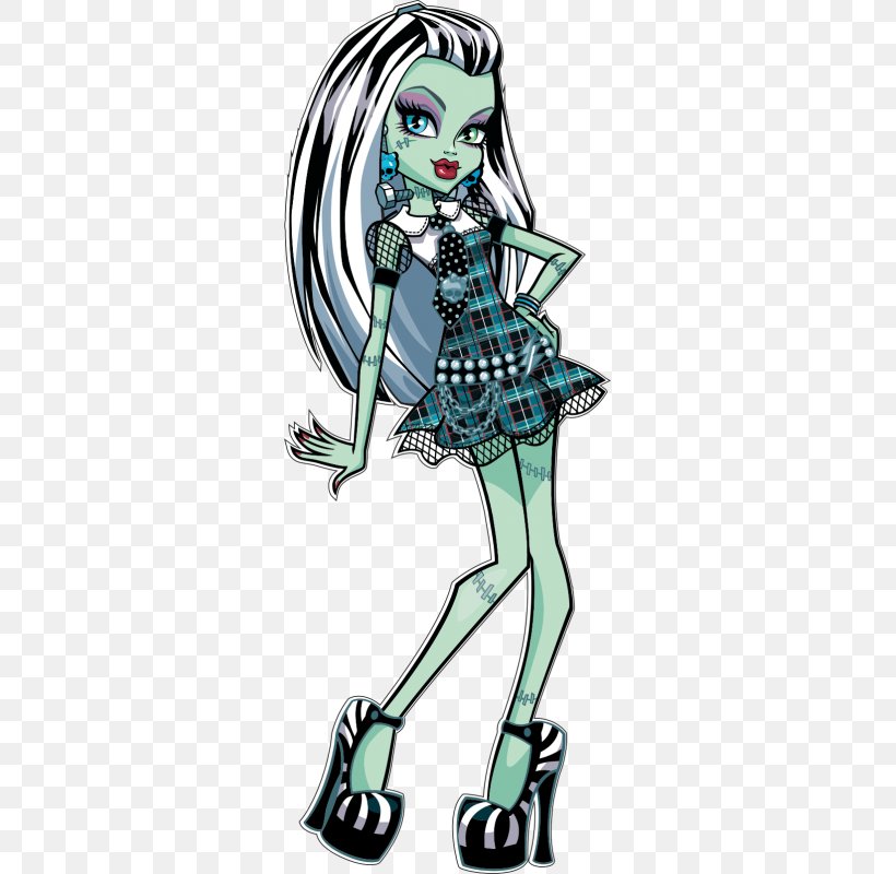 Frankie Stein Frankenstein Monster High Basic Doll Frankie, PNG, 800x800px, Watercolor, Cartoon, Flower, Frame, Heart Download Free