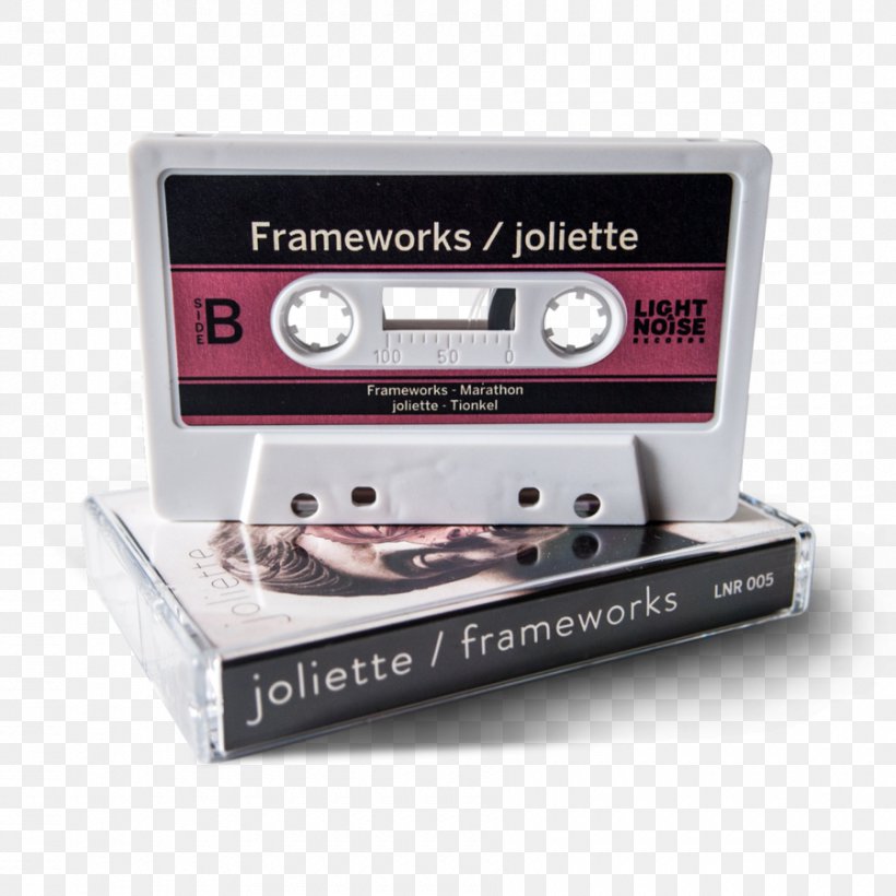 Joliette / Frameworks (Split) Electronics Compact Cassette Noise Video, PNG, 900x900px, Watercolor, Cartoon, Flower, Frame, Heart Download Free