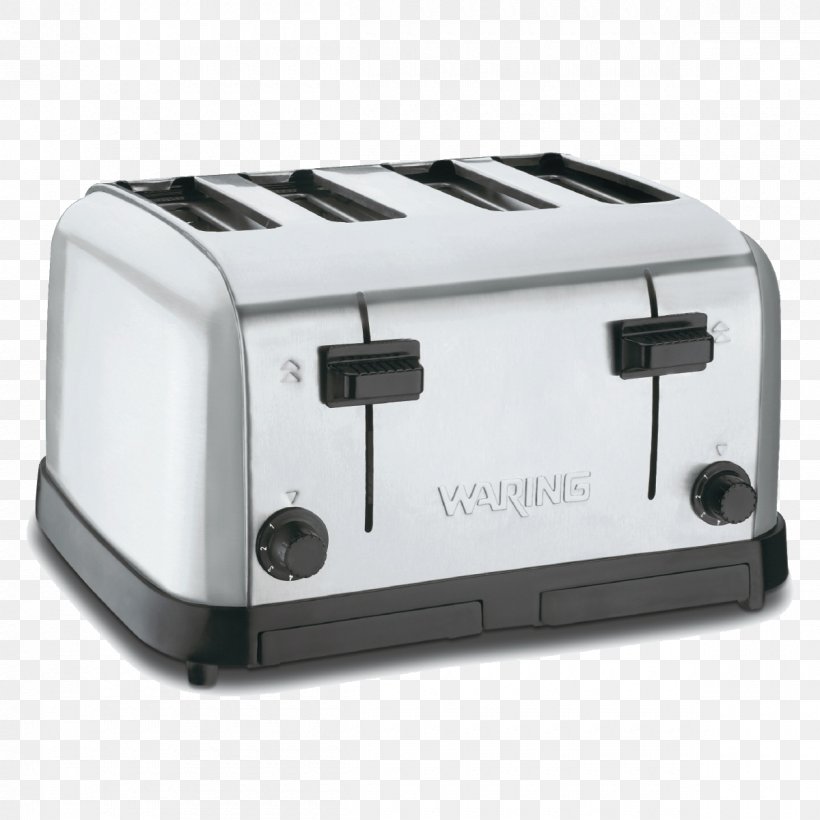 Waring CTS1000 Toaster Waring WCT708 4-Slice Brentwood TS-264 4-Slice Bagel, PNG, 1200x1200px, Toaster, Bagel, Bread, Brentwood Ts264 4slice, Home Appliance Download Free