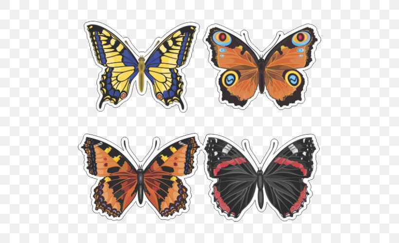 Butterfly Vector Graphics Stock Illustration Image, PNG, 500x500px, Butterfly, Brush Footed Butterfly, Insect, Invertebrate, Istock Download Free