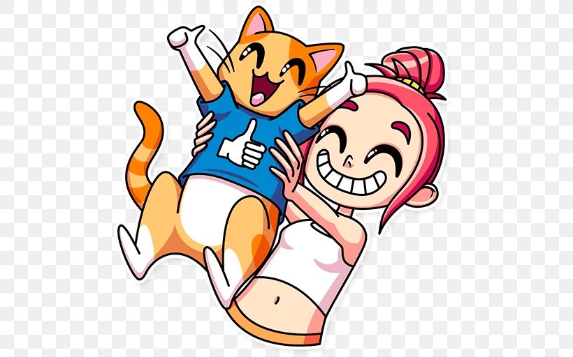 Telegram Cat Lady Sticker Messaging Apps Clip Art, PNG, 512x512px, Telegram, Artwork, Cat, Cat Lady, Character Download Free