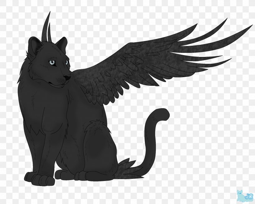 Black Cat Black Panther Panthera Wing, PNG, 2500x2000px, Cat, Animal, Black And White, Black Cat, Black Panther Download Free