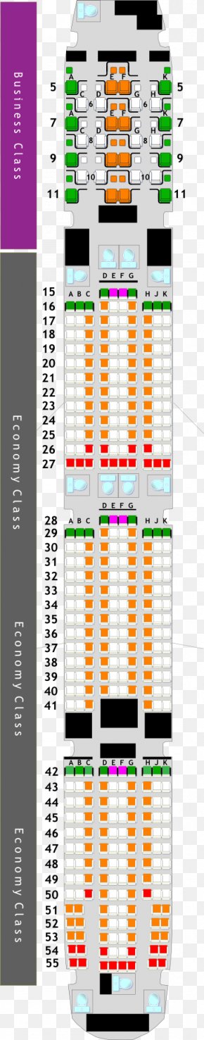 Air India Boeing 777 Seat Map