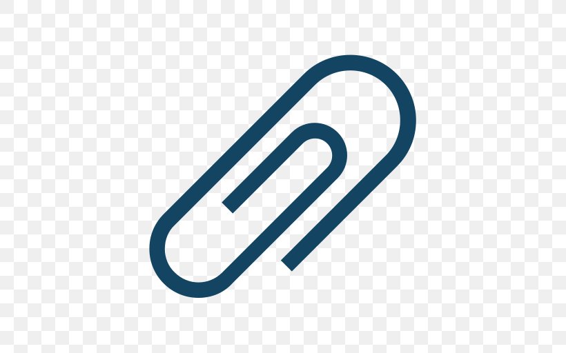 Symbol Email Attachment Paper Clip, PNG, 512x512px, Symbol, Brand, Computer, Email Attachment, Logo Download Free