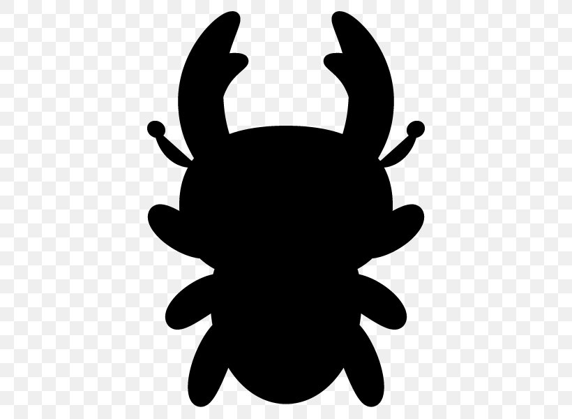 Stag Beetle Japanese Rhinoceros Beetle Silhouette Black And White, PNG, 600x600px, Beetle, Animal, Black And White, Coloring Book, Dog Download Free