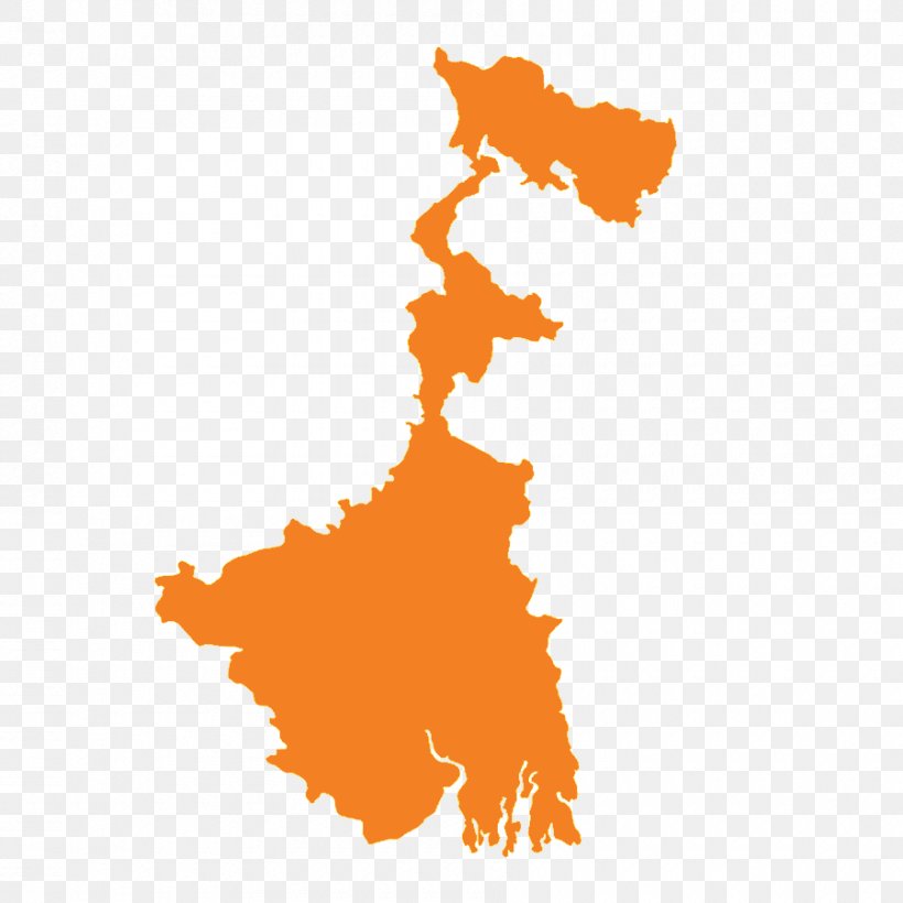 West Bengal Vector Graphics Stock Photography Royalty-free Illustration, PNG, 900x900px, West Bengal, Istock, Map, Orange, Royaltyfree Download Free