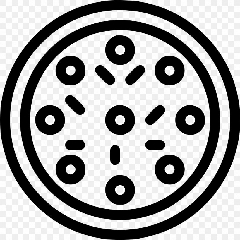 Pizza, PNG, 981x982px, Pizza, Auto Part, Black And White, Bread, Food Download Free