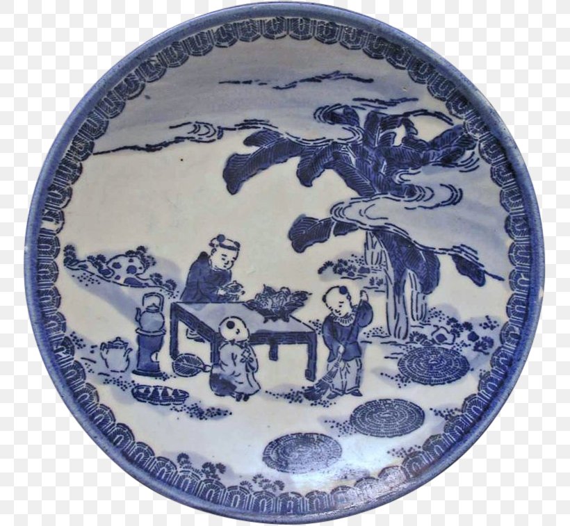 Plate Meiji Period Blue And White Pottery Japan Imari Ware, PNG, 757x757px, Plate, Blue And White Porcelain, Blue And White Pottery, Celadon, Ceramic Download Free