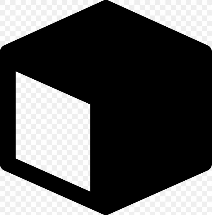 Line Shape Of The Distribution Cube Rectangle, PNG, 981x996px, Shape, Black, Box, Cube, Logo Download Free