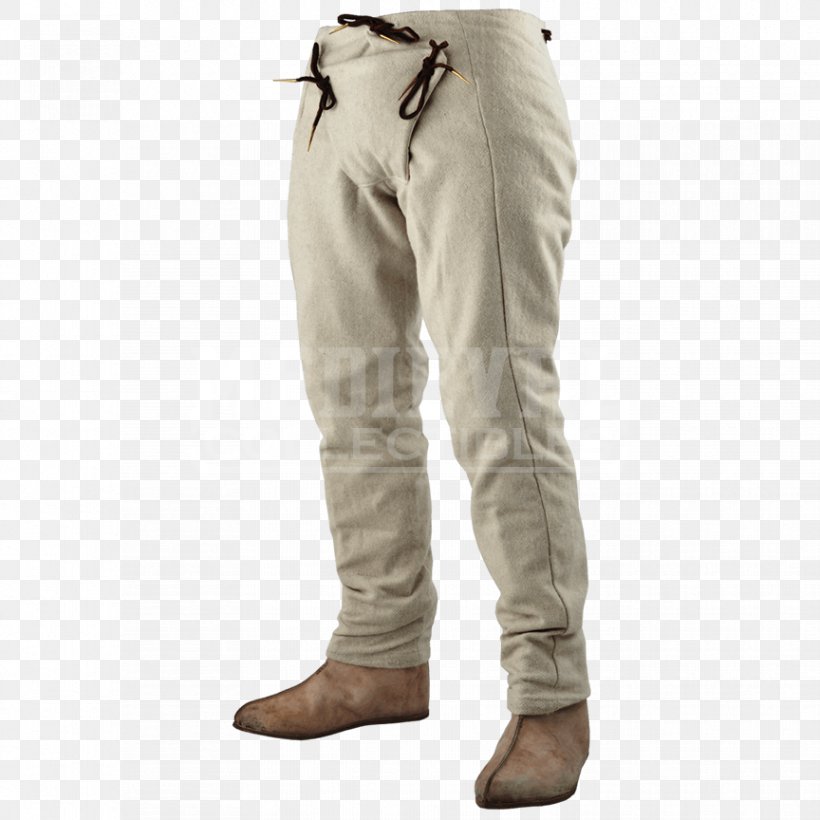 Middle Ages Breeches Pants Clothing Doublet, PNG, 864x864px, Middle Ages, Active Pants, Beige, Breeches, Clothing Download Free