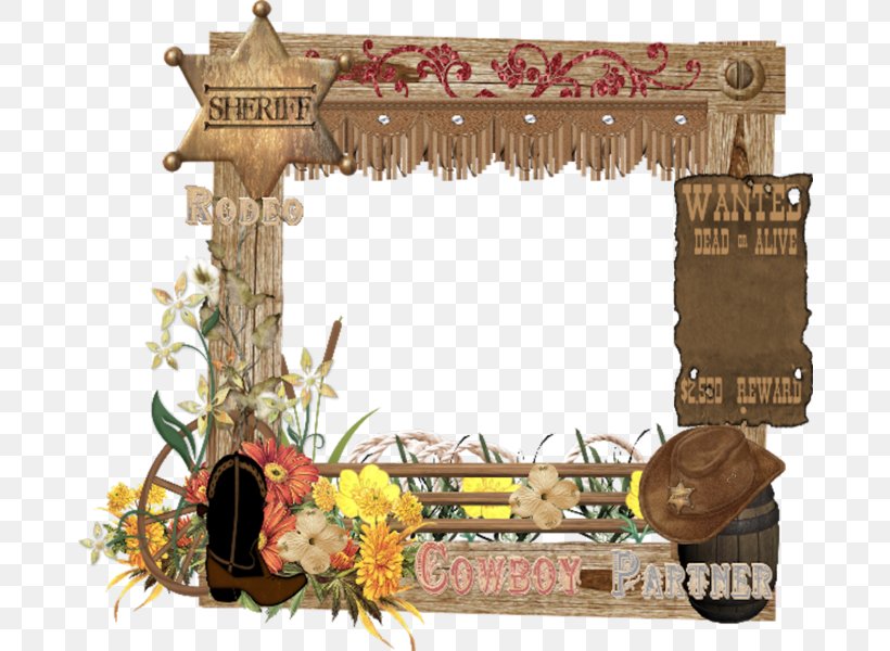 Picture Frames Lasso American Frontier Clip Art, PNG, 678x600px, Picture Frames, American Frontier, Cowboy, Lasso, Picture Frame Download Free