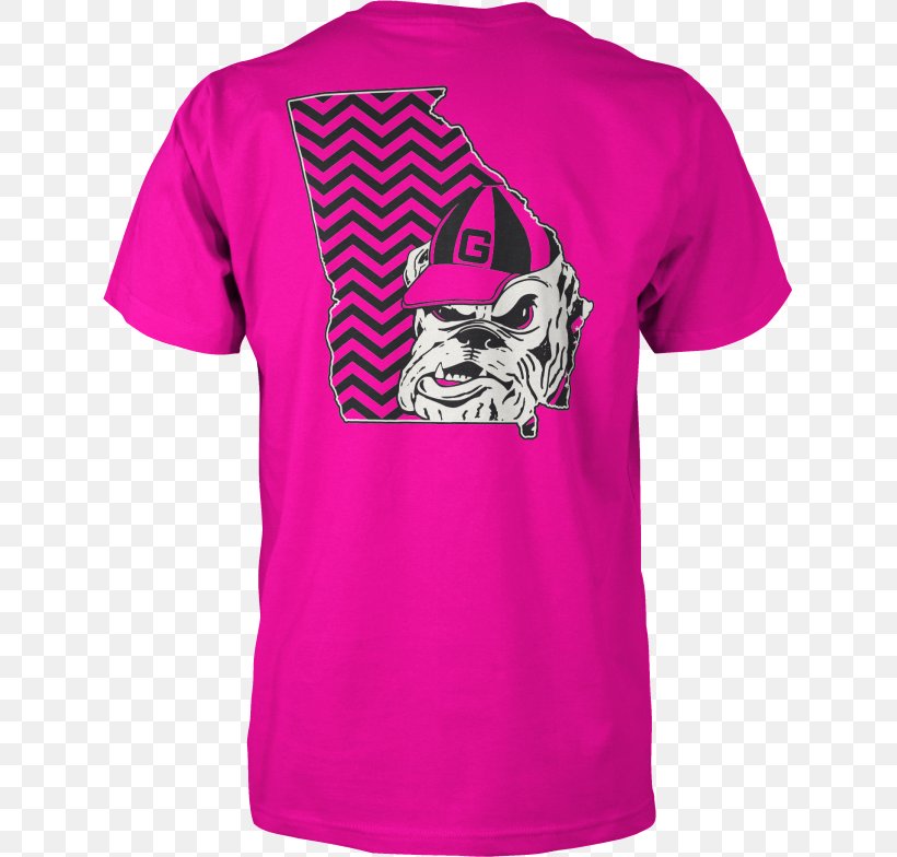 T-shirt Georgia Bulldogs Football Sleeve, PNG, 631x784px, Tshirt, Active Shirt, American Football, Clothing, Crop Top Download Free