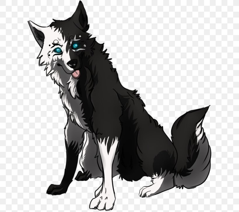 Dog Breed Black Wolf Pack Wolfdog Arctic Wolf, PNG, 633x726px, Dog Breed, Alaskan Tundra Wolf, Animation, Aniu, Arctic Wolf Download Free