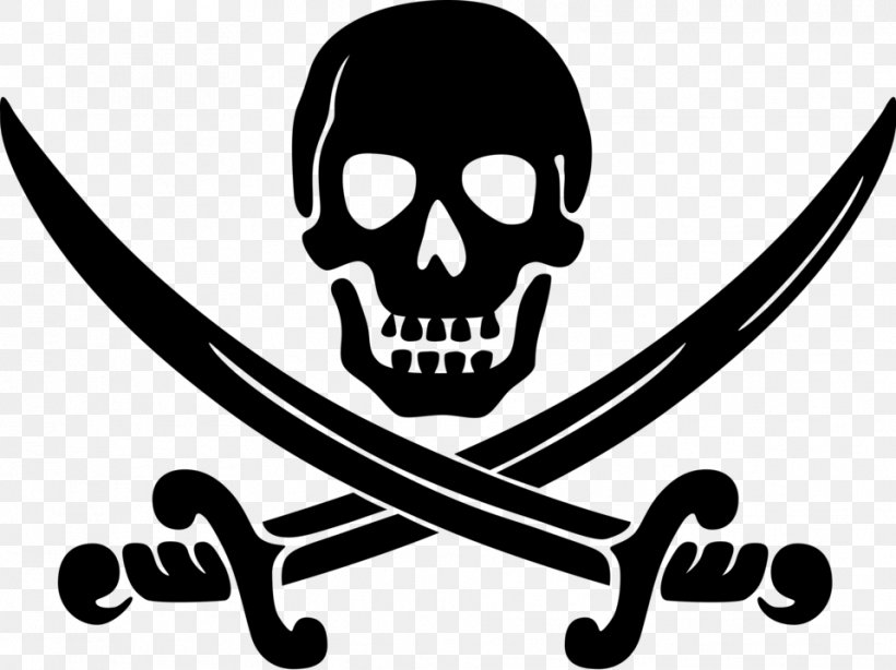 Piracy Jolly Roger Clip Art, PNG, 958x718px, Piracy, Black And White, Brand, Calico Jack, Jolly Roger Download Free