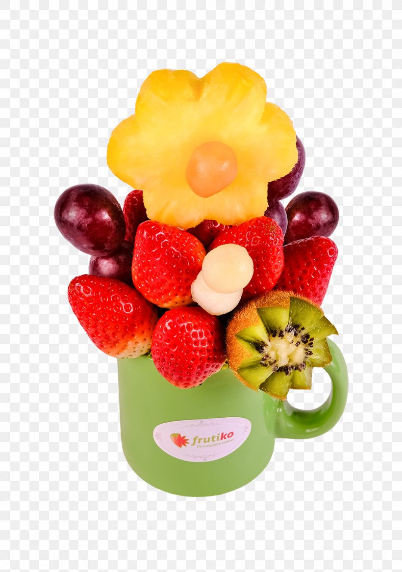 Strawberry Fruit Flower Bouquet Gift Frutiko.cz, PNG, 950x1350px, Strawberry, Berry, Blume, Cut Flowers, Diet Food Download Free