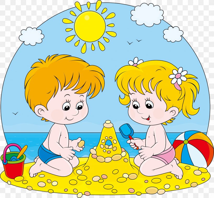 Beach Child Royalty-free Clip Art, PNG, 2368x2194px, Beach, Area, Art, Artwork, Building Download Free